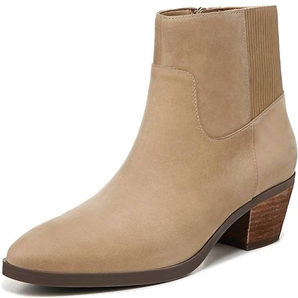 NEW VIONIC women's shantelle waterproof leather bootie in wheat